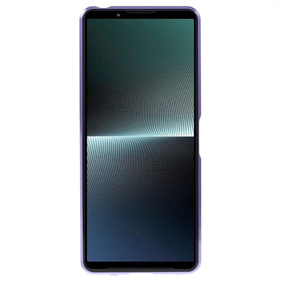 Чехол для Sony Xperia 1 V, Magnetic Dual Glass, фиолетовый