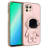 Чoхол до Xiaomi Mi 11 Lite / Mi 11 Lite 5G / 11 Lite 5G NE, Astronaut, рожевий rose gold