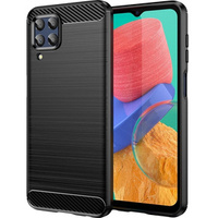 Чехол до Samsung Galaxy M33 5G, Carbon, чёрный