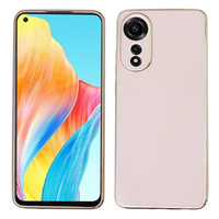 Чехол для Oppo A78 4G, Glamour CamShield, розовый rose gold