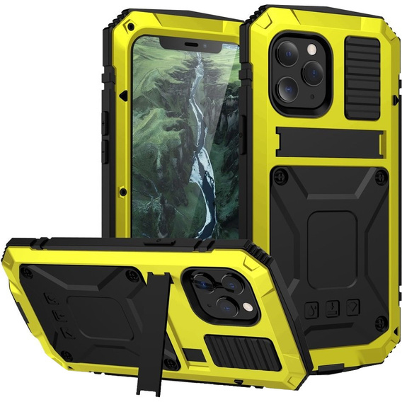 Бронированный чехол для iPhone 12 Pro Max, R-JUST, жёлтый