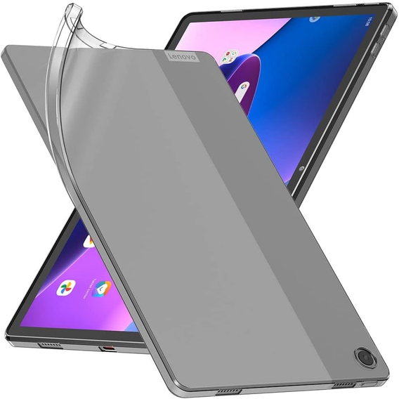 Чехол для Lenovo Tab M10 Plus 10.6 Gen 3 TB-125F TB-128F, силиконовый, прозрачный