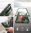 Броньований чохол для Samsung Galaxy S23 Ultra, Dexnor Full Body (Two Frames), зелений