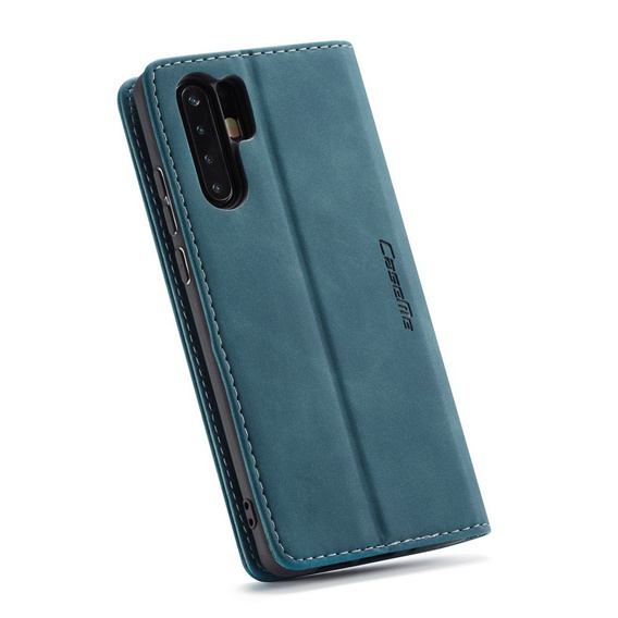 Чехол CASEME для Huawei P30 Pro, Leather Wallet Case, синий