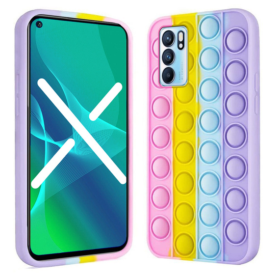 Чехол Push Bubble Pop It для Oppo Reno 6 5G