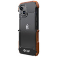 Чохол R-JUST для iPhone 14, Alu Wood Bumper, чорний 