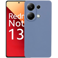 Чехол до Xiaomi Redmi Note 13 Pro 4G, Silicone Lite, темно-синий