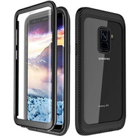 Чехол для Samsung Galaxy S9, Shockproof, с пленкой, чёрный