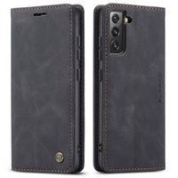 Чохол-сумка для Samsung Galaxy S22+ Plus 5G, Leather Wallet Case, чорний