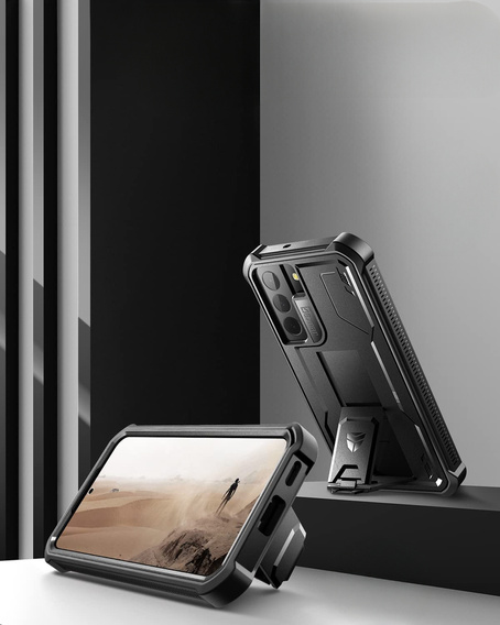 Бронированный чехол для Samsung Galaxy S22, Dexnor Full Body, чёрный