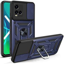 Чехол NOX Camera Slide Vivo Y21/Y21s/Y33s, CamShield Slide, тёмно-синий