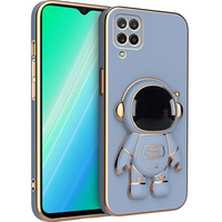 Чехол до Samsung Galaxy A12 / M12 / A12 2021, Astronaut, синий