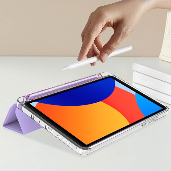 Чехол для Xiaomi Redmi Pad SE 8.7", Origami, фиолетовый