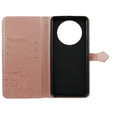 Откидной чехол для Realme 11 Pro / 11 Pro +, Mandala, розовый rose gold