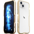 Чехол LUPHIE для iPhone 14 Plus, Armor Bumper, золотой