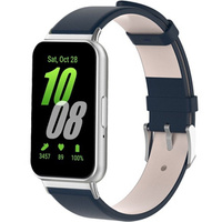 Кожаный ремешок для Samsung Galaxy Fit 3, синий