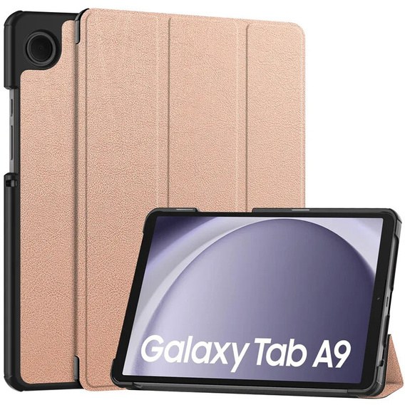 Чохол для Samsung Galaxy Tab A9, Smartcase, рожевий rose gold