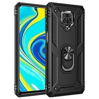 Броньований Чoхол до Xiaomi Redmi Note 9S / 9 Pro, Nox Case Ring, чорний