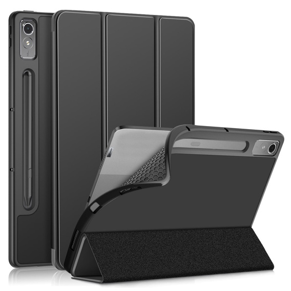 Чохол для Lenovo Tab P12, Smartcase з місцем для стилуса, чорний