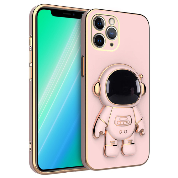 Чoхол до iPhone 13 Pro Max, Astronaut, рожевий