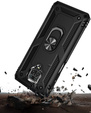 Бронированный Чехол до Xiaomi Redmi Note 9S / 9 Pro, Nox Case Ring, чёрный