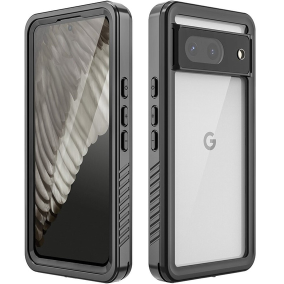 Водонепроницаемый чехол IP68 для Google Pixel 8, чёрный