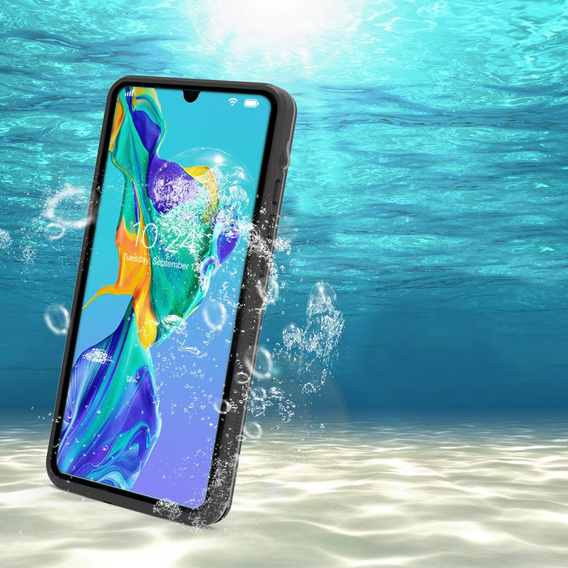 Водонепроницаемый чехол IP68 для Huawei P30 Pro, Redpepper, чёрный