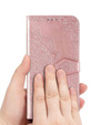 Чохол-книжка для Oppo Reno 11F 5G, Mandala, рожевий rose gold