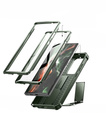 Бронированный чехол для Samsung Galaxy S23 Ultra, Dexnor Full Body (Two Frames), зелёный