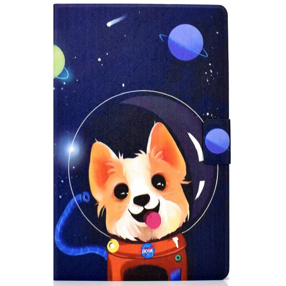 Чoхол до Lenovo Tab M10 Plus 10.6 Gen 3 125F/128F, Stand Case Card Slot, astronaut dog