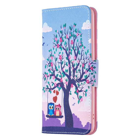 Откидной чехол для Samsung Galaxy M33 5G, Wallet, Two Owls, синий