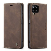 Чохол-сумка для Samsung Galaxy A12 / M12 / A12 2021, Leather Wallet Case, кава