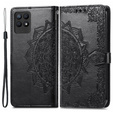 Чохол-книжка для Realme 8i, Mandala, чорний