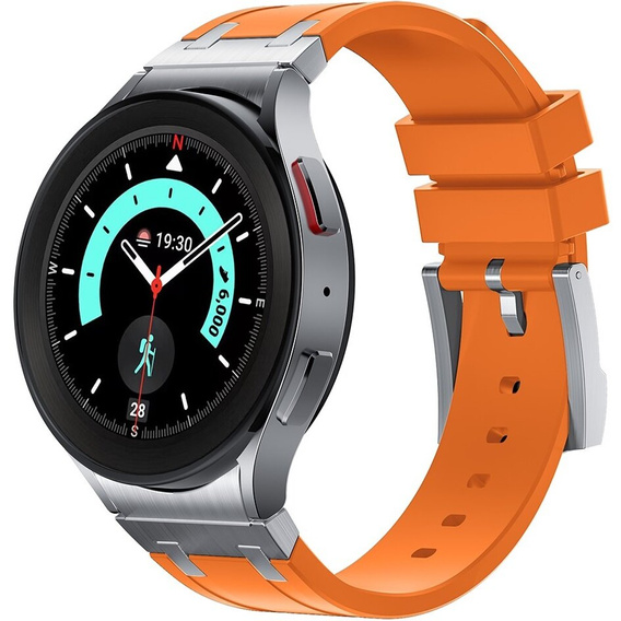 Силиконовый ремешок для Samsung Galaxy Watch 4/5/6 40/42/43/44/45/46/47 мм