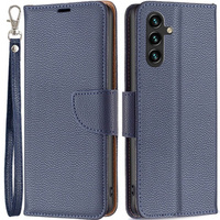 Чохол-книжка для Samsung Galaxy A15, Wallet Litchi Leather, м'яти + скло 9H