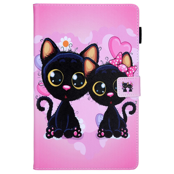 Чехол до Samsung Galaxy Tab A9+ X210 / X215 / X216B, two cats