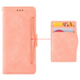 Откидной чехол для Xiaomi Redmi 13C / Poco C65, Card Slot, розовый