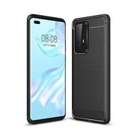 Чoхол до Huawei P40 Pro, Carbon, чорний