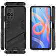 Чехол для Xiaomi Poco M4 Pro 5G / Note 11S 5G, Military kickstand, чёрный