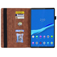 Чехол для Lenovo Tab M10 Plus 10.6 Gen 3 TB-125F TB-128F, Classic, с местом для стилуса, коричневый
