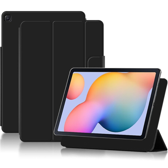 Чохол для Samsung Galaxy Tab S6 Lite Tri-fold, Magnetic smartcase, чорний