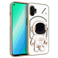 Чехол до Nothing phone 1 5G, Astronaut, белый