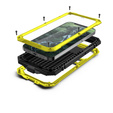 Бронированный чехол для iPhone 12 Pro Max, R-JUST, жёлтый