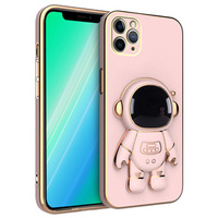 Чехол до iPhone 12 Pro Max, Astronaut, розовый