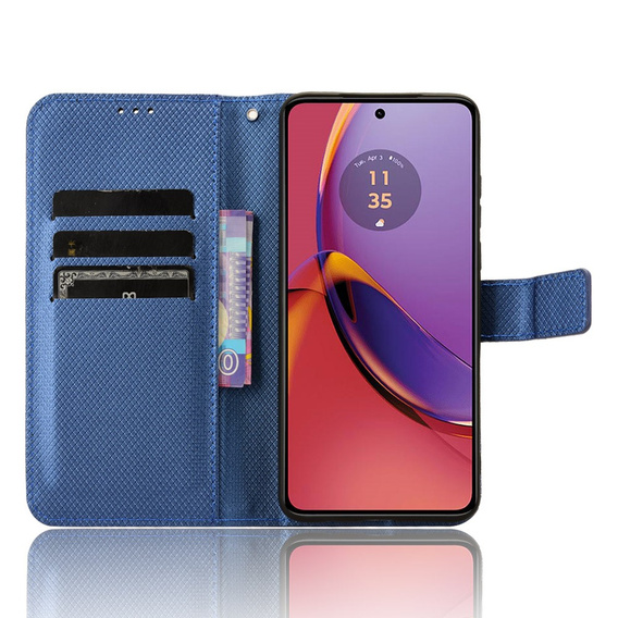 Чохол-фліп для Motorola Moto G84 5G, Smart Magnet, синій