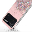 Чехол до Xiaomi Poco M4 Pro 4G, Glittery, розовый