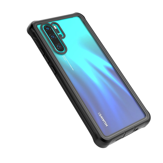 Чехол для Huawei P30 Pro, Shockproof, с пленкой, чёрный