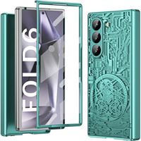 Чехол для Samsung Galaxy Z Fold6 5G, Mechanical Legend, зелёный