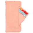 Откидной чехол для Xiaomi Redmi Note 13 Pro 4G, Card Slot, розовый