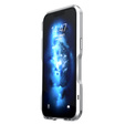 Чехол LUPHIE для iPhone 14 Plus, Armor Bumper, серебряный